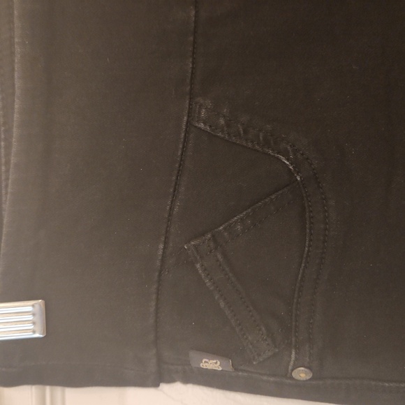 Rock&Republic Women's Black Denim Rx Slimming Cure Fever Pull-On Jeans Size 6 - Picture 3 of 12